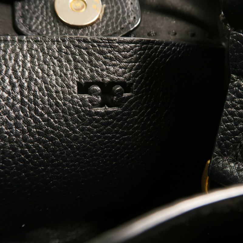 Tory Burch 牛皮皮革Shoulder Bag金扣手挽肩背兩用袋-12