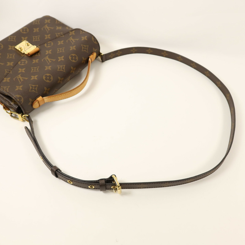 LOUIS VUITTON Monogram Pochette Metis MM金扣手挽肩背兩用袋-7