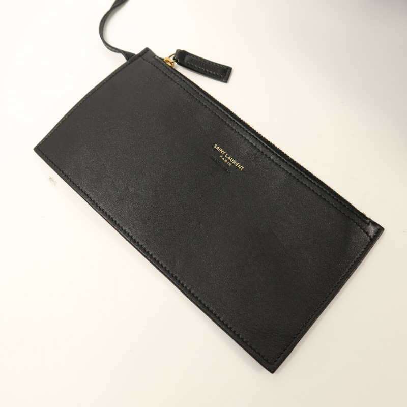 SAINT LAURENT 牛皮皮革Tag Hobo Bag金扣手挽肩背兩用袋-9