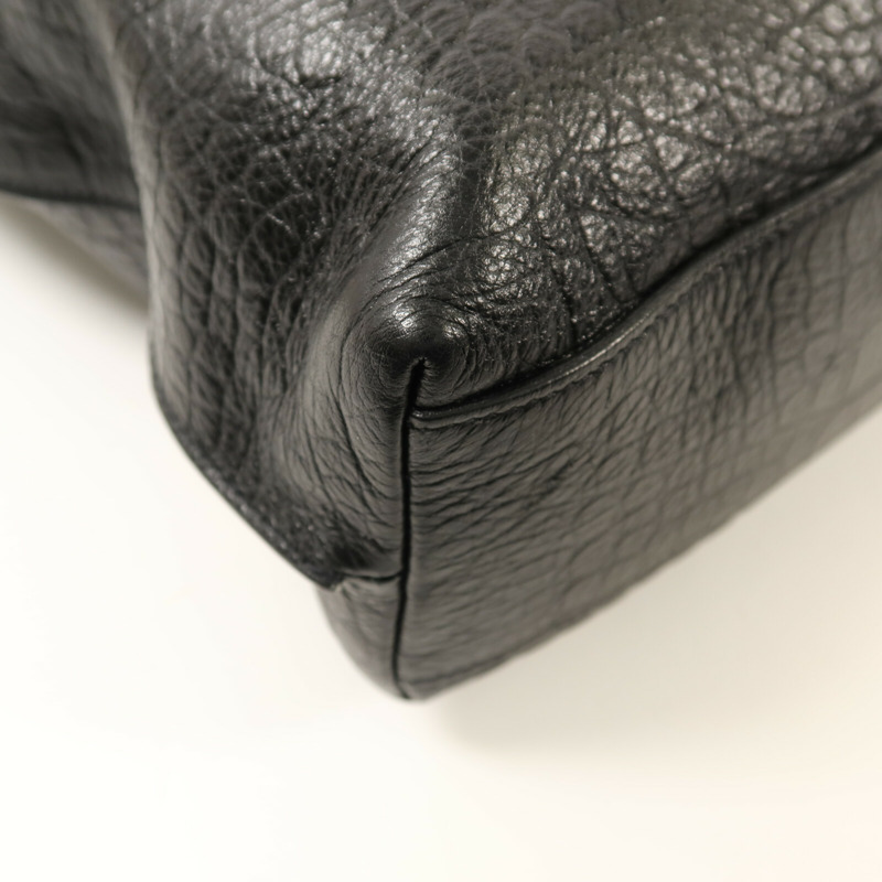 SAINT LAURENT 牛皮皮革Tag Hobo Bag金扣手挽肩背兩用袋-13