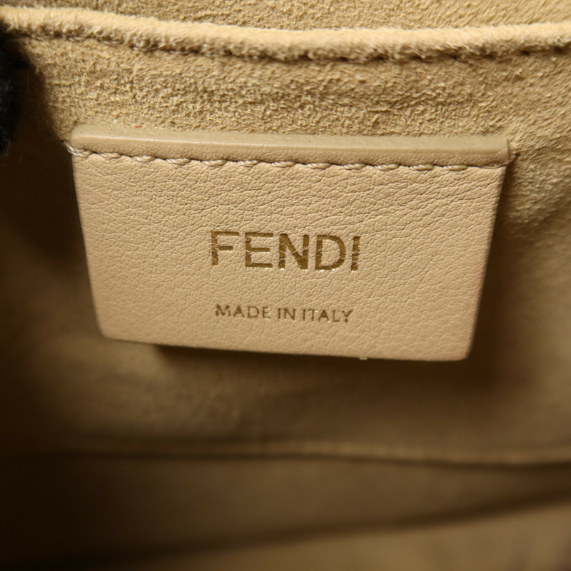 FENDI 牛皮皮革Kani手挽肩背兩用袋-5