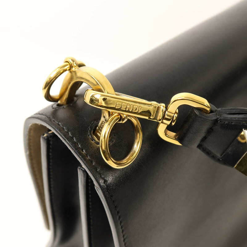 FENDI 牛皮皮革Kani手挽肩背兩用袋-9