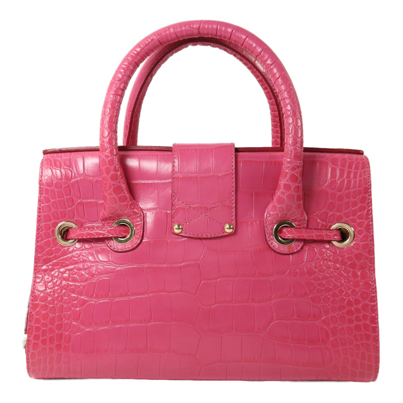 JIMMY CHOO 牛皮皮革2 Way Shoulder金扣手挽肩背兩用袋-1