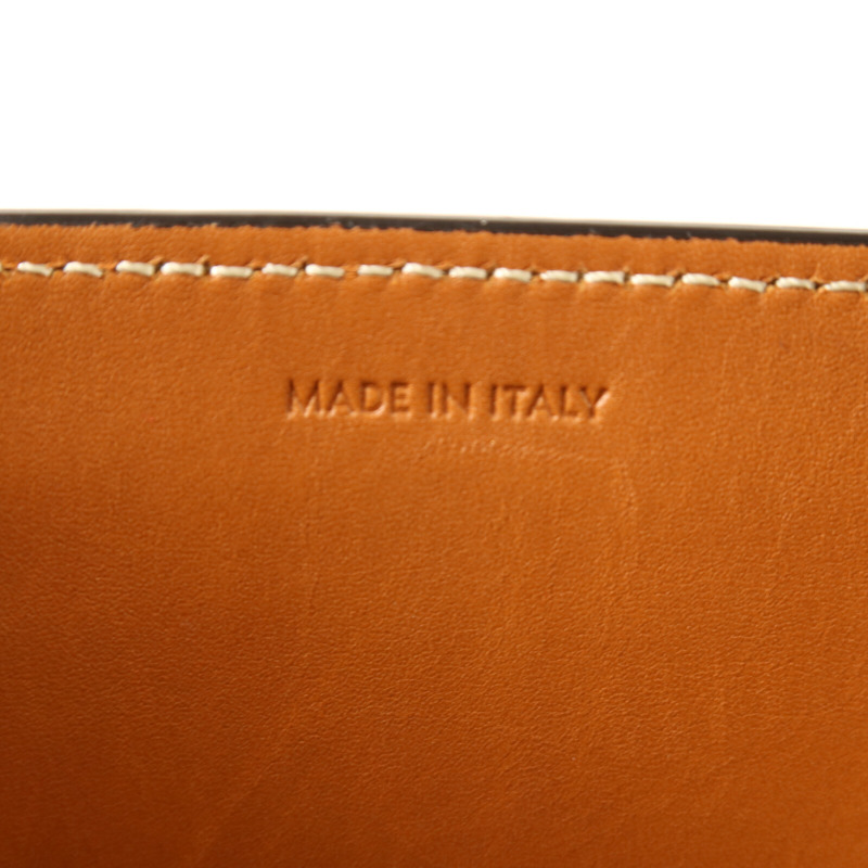 CELINE 帆布/牛皮皮革Cabas Vertical金扣手挽肩背兩用袋-6