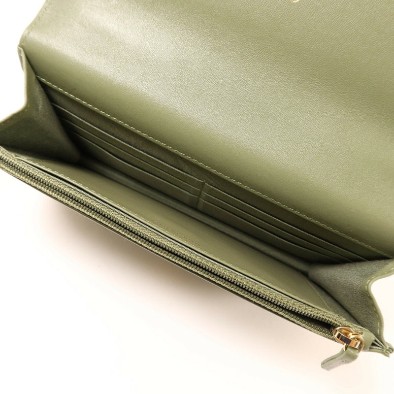 CHANEL 羊皮皮革Chanel 19 Wallet On Chain鏈帶肩背袋-4