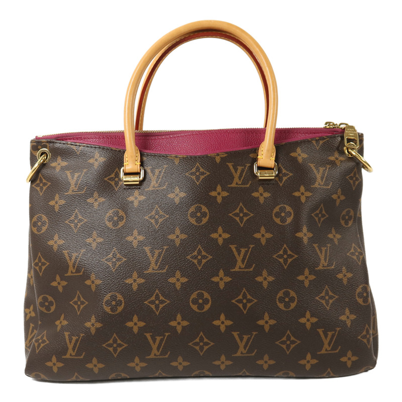 LOUIS VUITTON Monogram Pallas金扣手挽肩背兩用袋-1