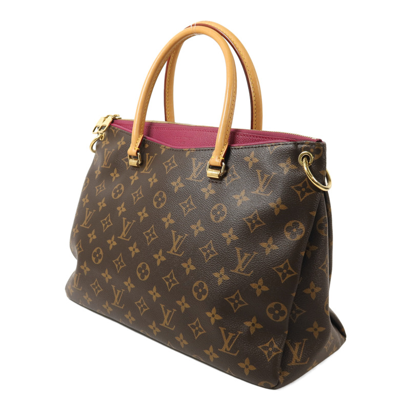 LOUIS VUITTON Monogram Pallas金扣手挽肩背兩用袋-2