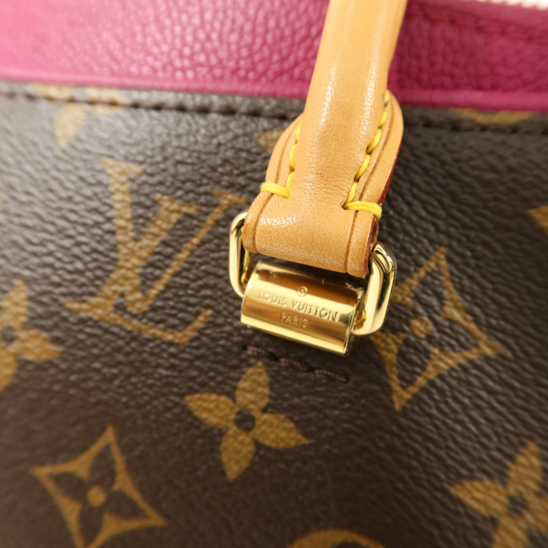 LOUIS VUITTON Monogram Pallas金扣手挽肩背兩用袋-8
