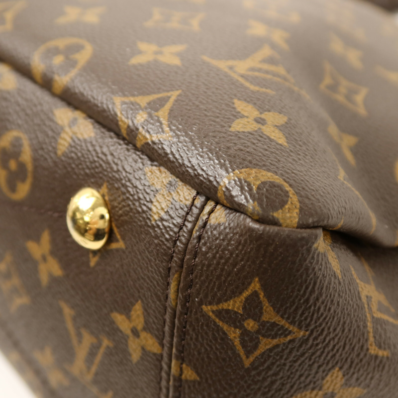 LOUIS VUITTON Monogram Pallas金扣手挽肩背兩用袋-11