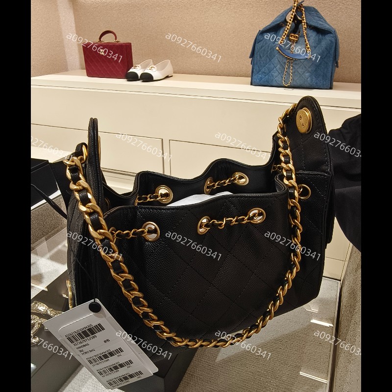 Chanel 26C mini 25bag 黑金荔枝 預購 領券現折6888-1