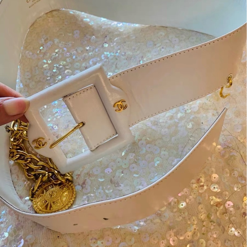 Chanel中古腰帶70釐米-0