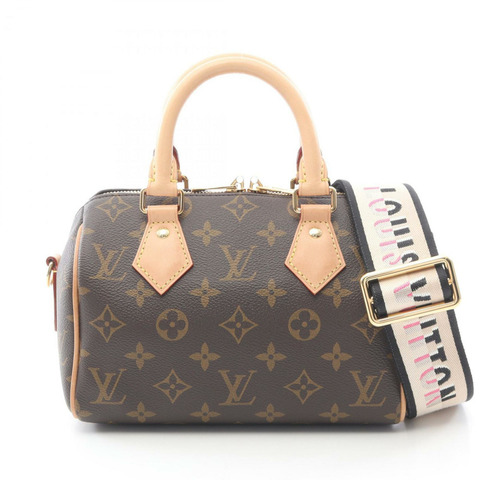 路易威登 Speedy Bandouliere 20 手提包，塗層帆布和皮革，Monogram 圖案，女士，棕色，M46234