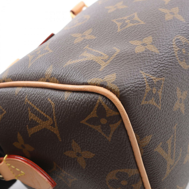 路易威登 Speedy Bandouliere 20 手提包，塗層帆布和皮革，Monogram 圖案，女士，棕色，M46234-7