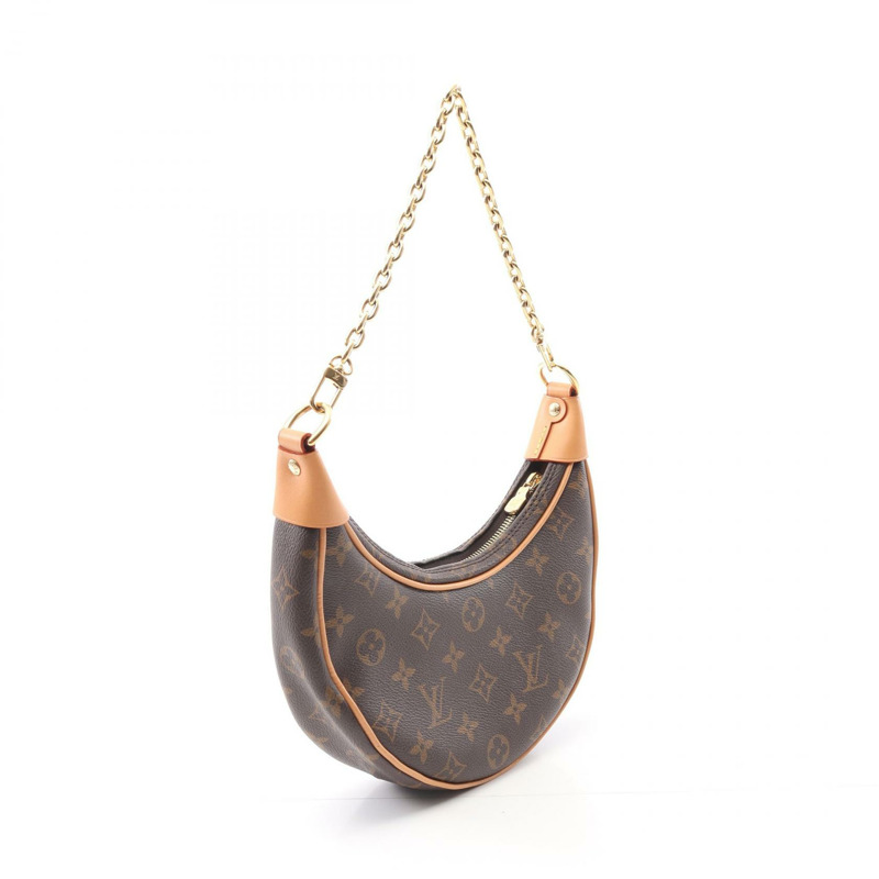 路易威登 Loop Chain 肩背包 M81098 Monogram 帆布皮革 二手 LV-1