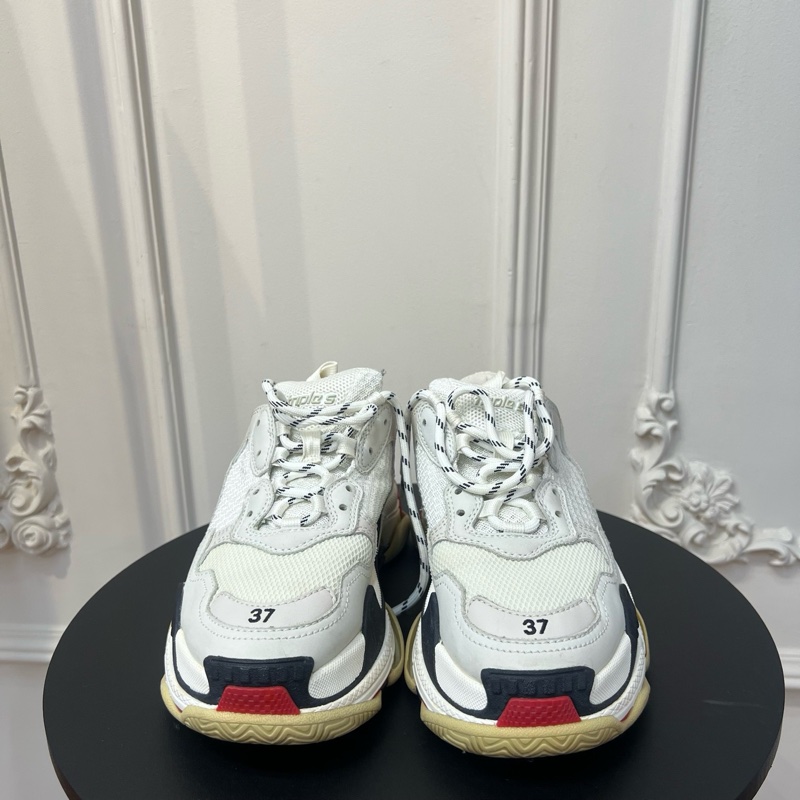 巴黎世家 triple s 老爹鞋 37碼 附件：無-1