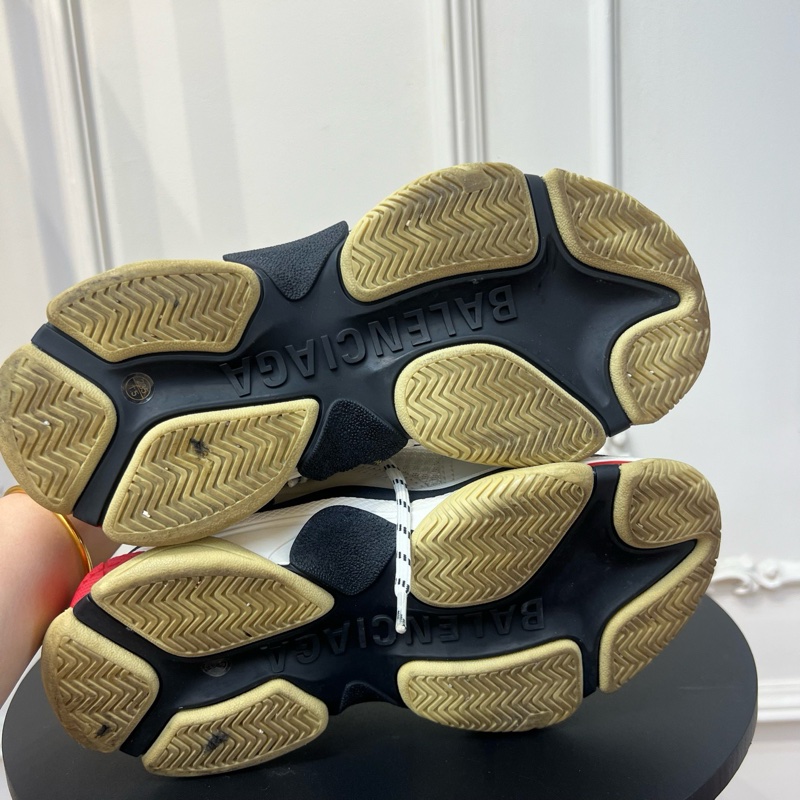 巴黎世家 triple s 老爹鞋 37碼 附件：無-5