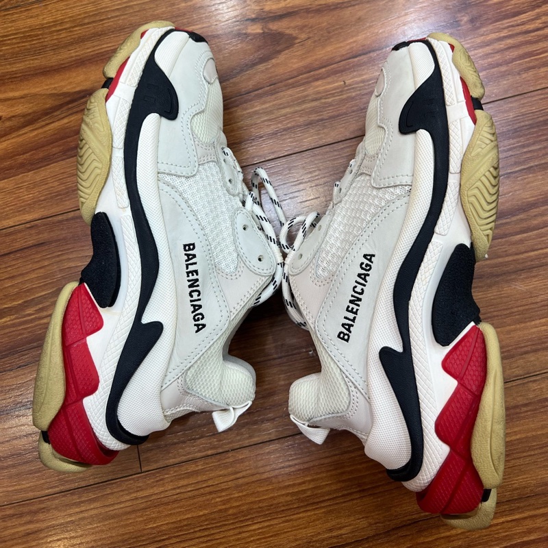 巴黎世家 triple s 老爹鞋 37碼 附件：無-7