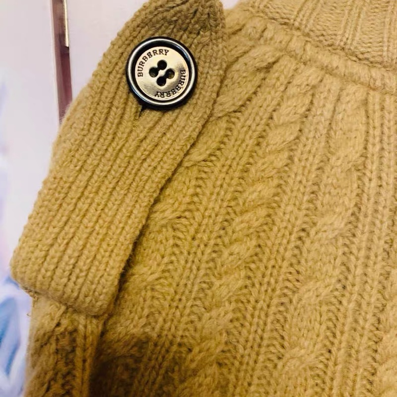 BURBERRY羊絨斗篷38碼-5