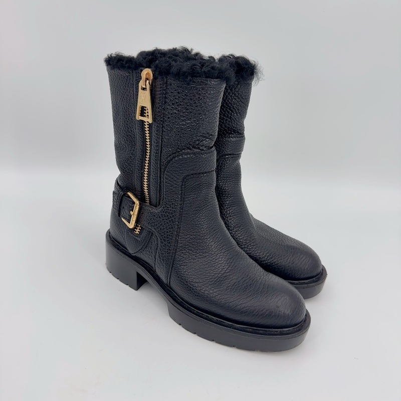 98新 LouisVuitton路易威登 加絨靴子 36碼 附件：無-0