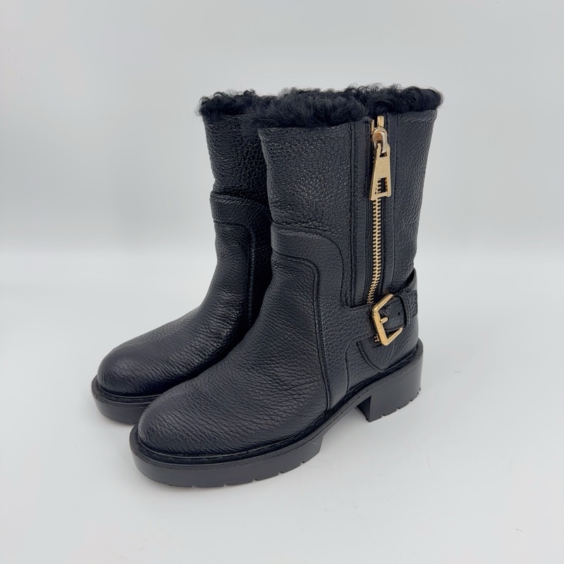 98新 LouisVuitton路易威登 加絨靴子 36碼 附件：無-2