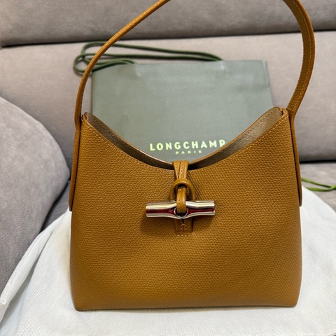 longchamp 竹節腋下包 小號