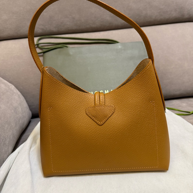longchamp 竹節腋下包 小號-1
