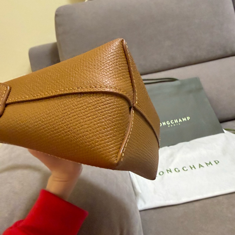 longchamp 竹節腋下包 小號-3