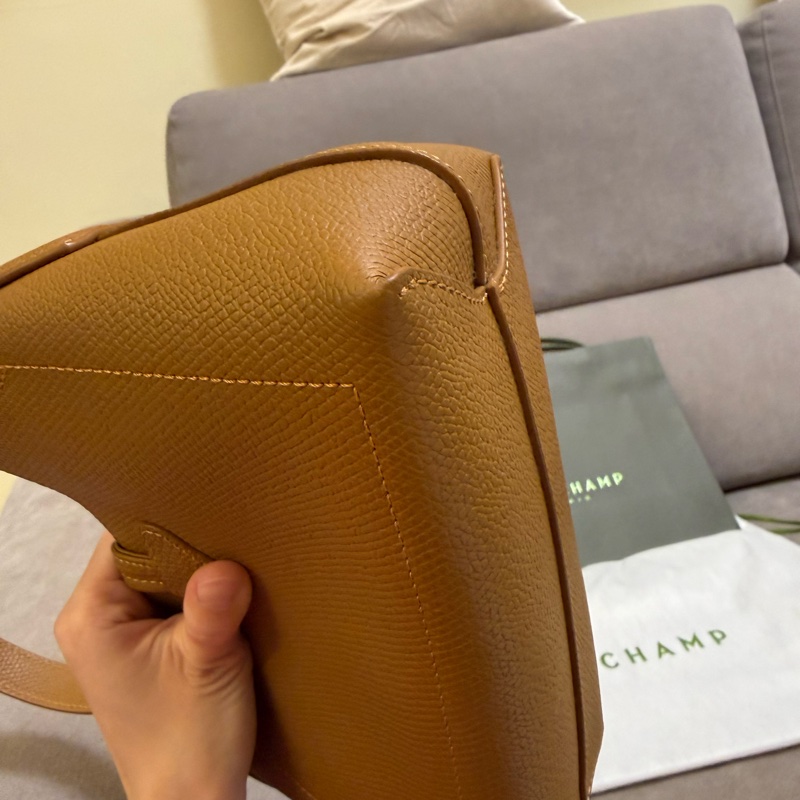 longchamp 竹節腋下包 小號-4