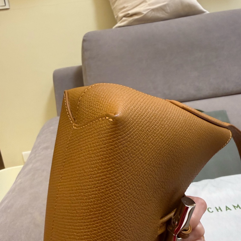 longchamp 竹節腋下包 小號-5