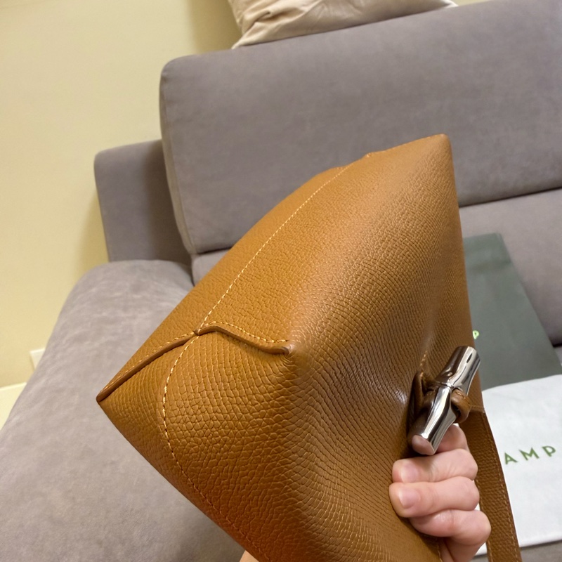 longchamp 竹節腋下包 小號-6