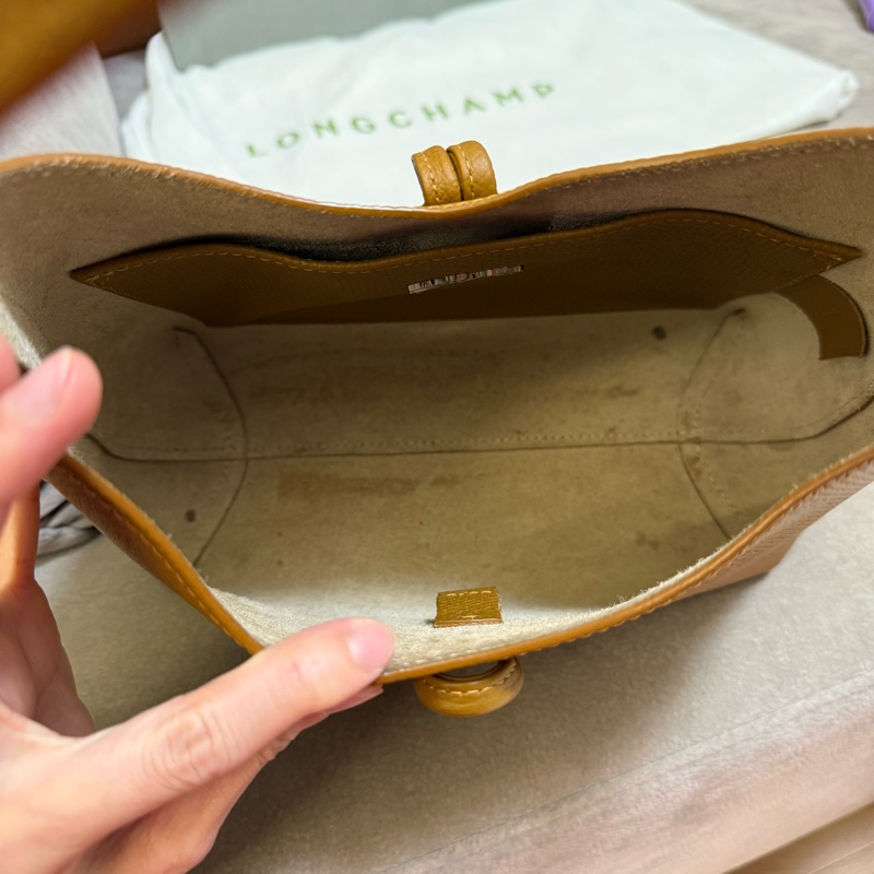 longchamp 竹節腋下包 小號-8