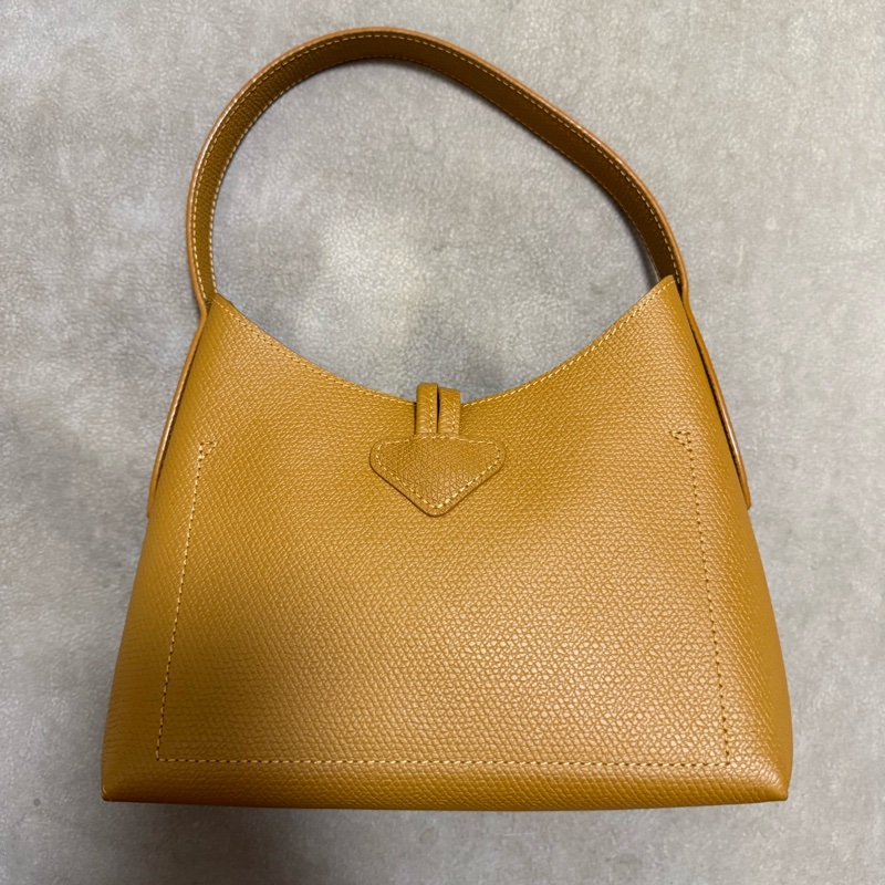 longchamp 竹節腋下包 小號-9