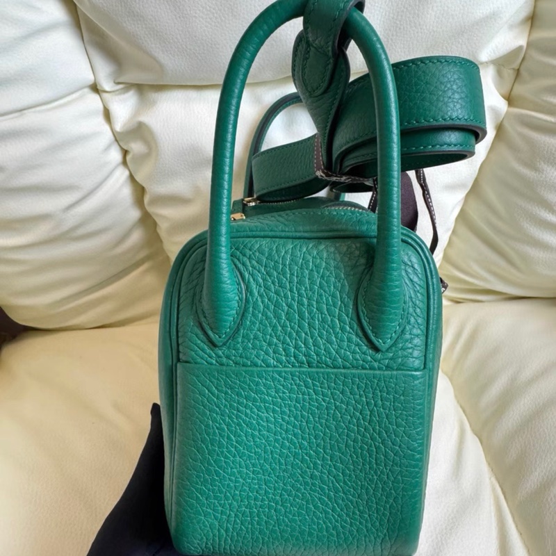二代 W刻 hermes mini Lindy 漫畫綠色-1
