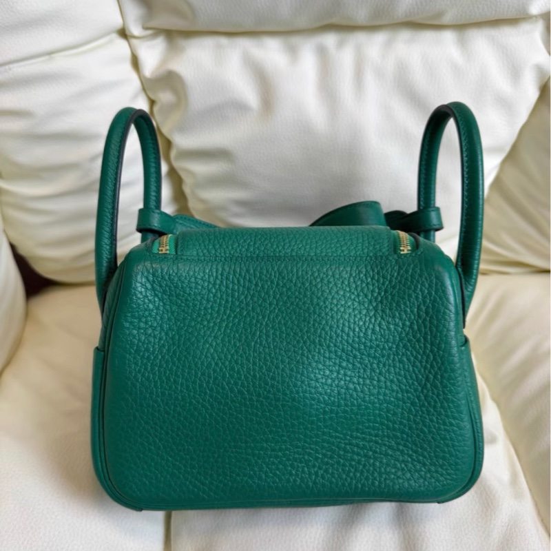 二代 W刻 hermes mini Lindy 漫畫綠色-2