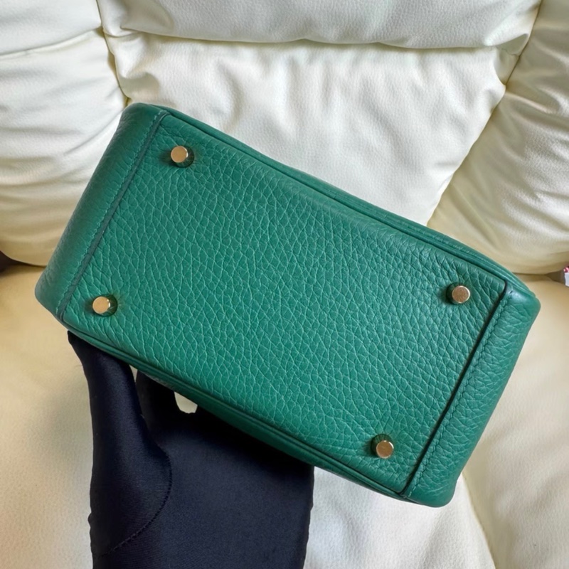 二代 W刻 hermes mini Lindy 漫畫綠色-4