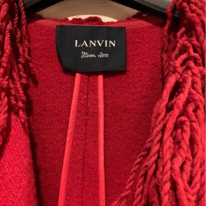 LANVIN羊绒大衣34碼-1