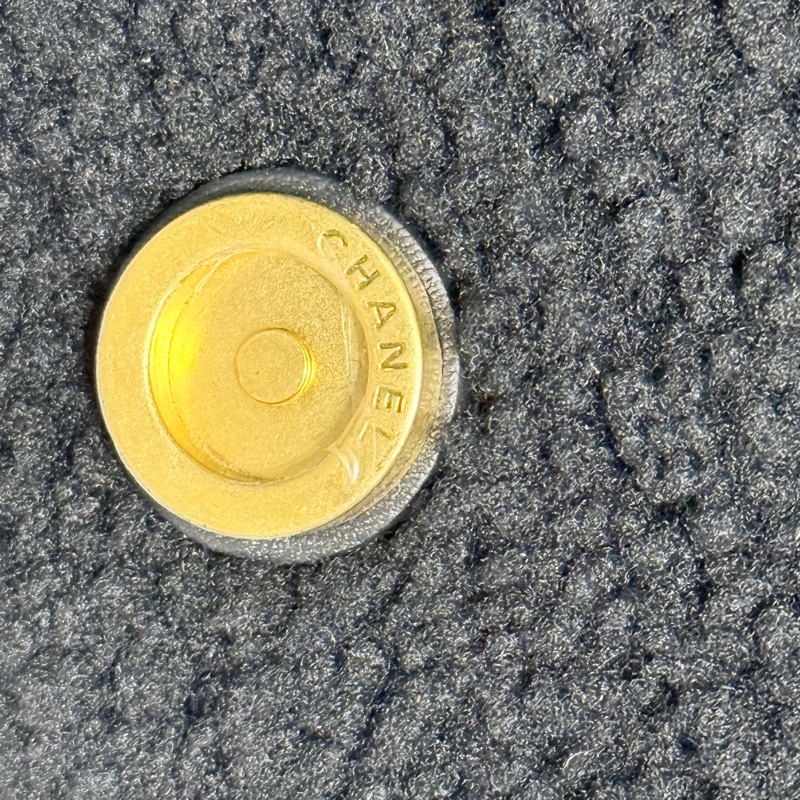 未使用✨香奈兒超稀有的黑色泰迪熊22包 最棒的小號尺寸 羔羊毛拼牛皮-6