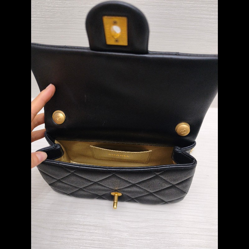 Chanel 24S Flagbag 珍珠方胖子-4