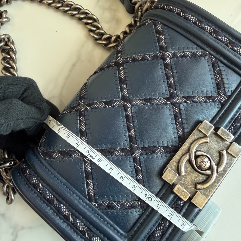 CHANEL Leboy深藍色 🩵熱門款女孩子就要多愛自己-21