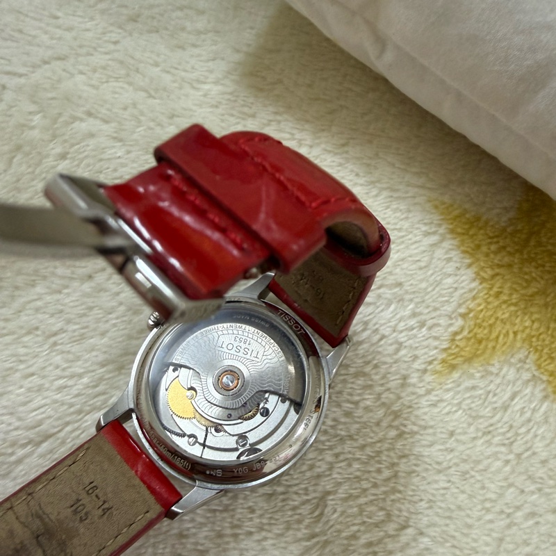 TISSOT女用鑽款機械錶-6