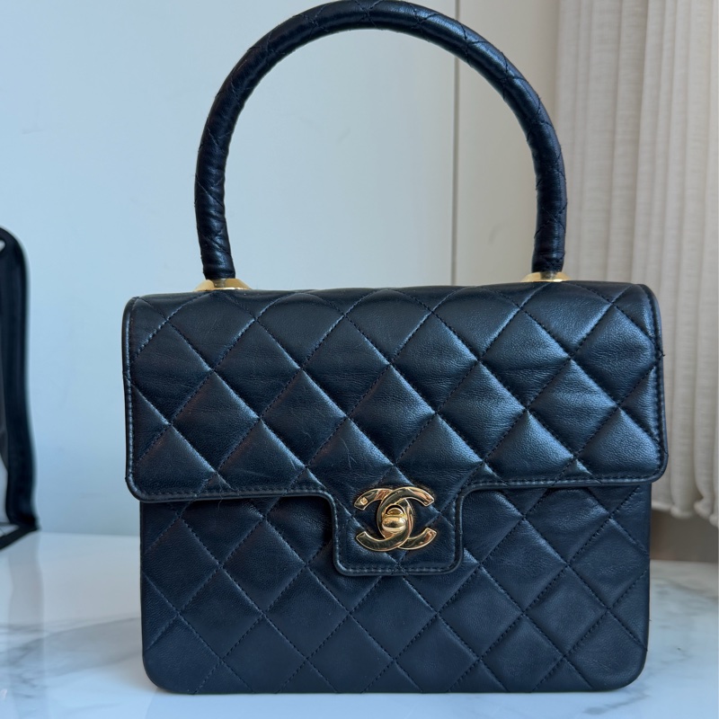 CHANEL 黑金Kelly 經典中古！得來不易🖤🖤-0
