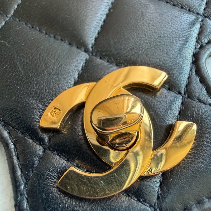 CHANEL 黑金Kelly 經典中古！得來不易🖤🖤-2