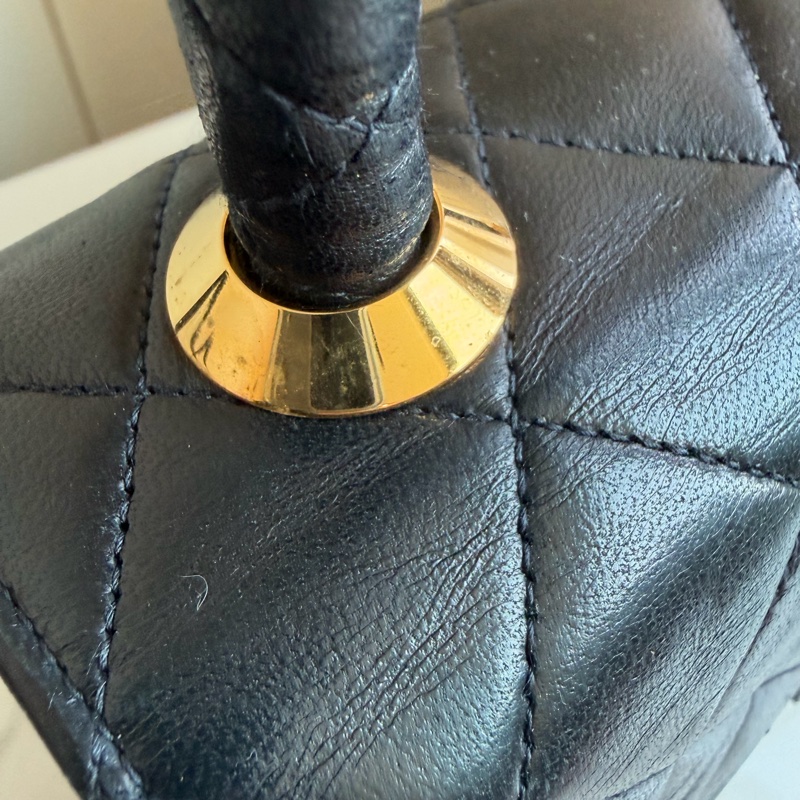 CHANEL 黑金Kelly 經典中古！得來不易🖤🖤-4