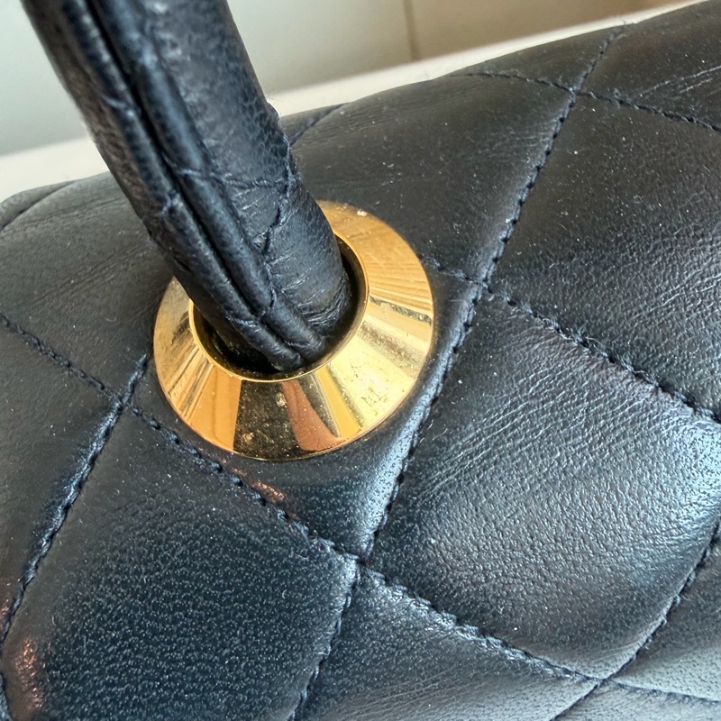 CHANEL 黑金Kelly 經典中古！得來不易🖤🖤-5