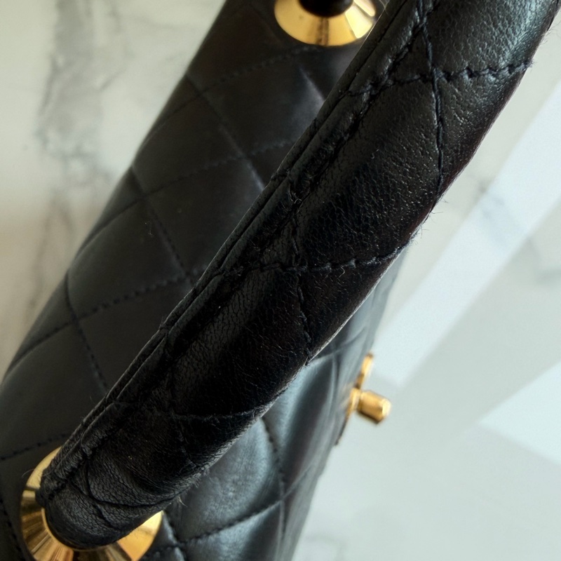 CHANEL 黑金Kelly 經典中古！得來不易🖤🖤-14