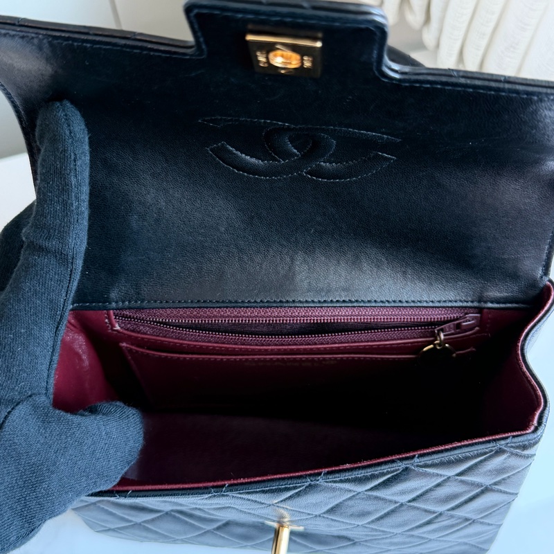CHANEL 黑金Kelly 經典中古！得來不易🖤🖤-23