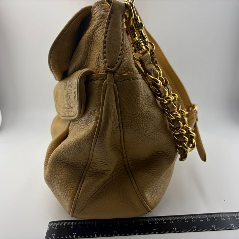 Miu Miu 皺褶掀蓋鍊條包-4