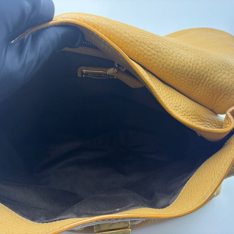 Miu Miu 皺褶掀蓋鍊條包-14