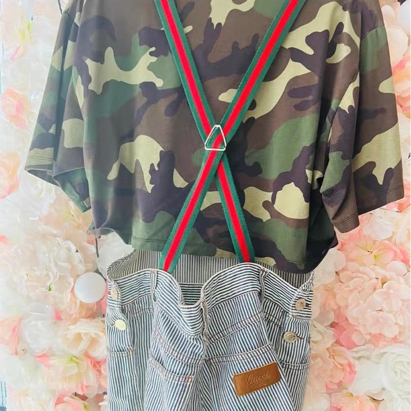 Gucci背帶褲m碼-2