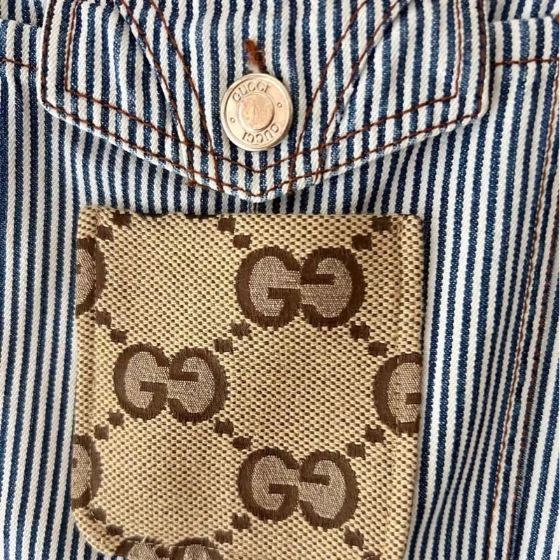 Gucci背帶褲m碼-3